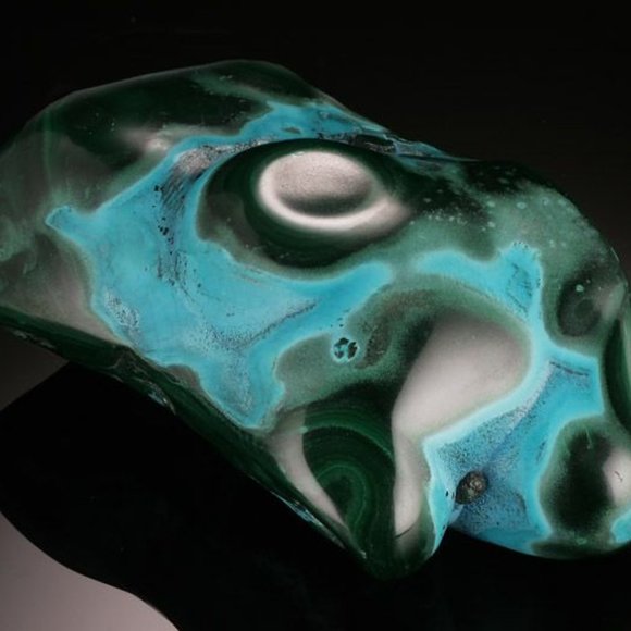 An Awesome Chrysocolla & Malachite from Peru